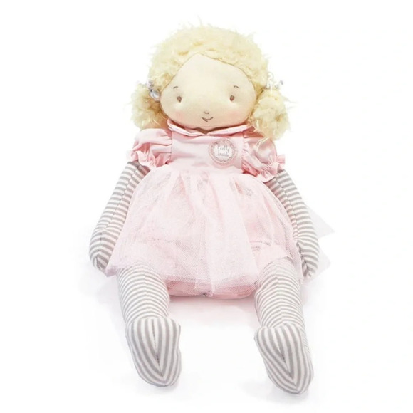Bunnies by the Bay Elsie Doll in Blond First Baby Soft‎ Comfort Lovie Lovey - Picture 1 of 9